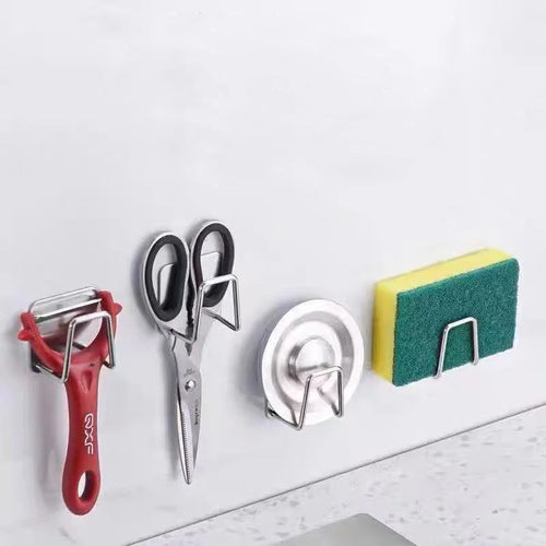 Self-Adhesive Kitchen Wall Organizer Hooks